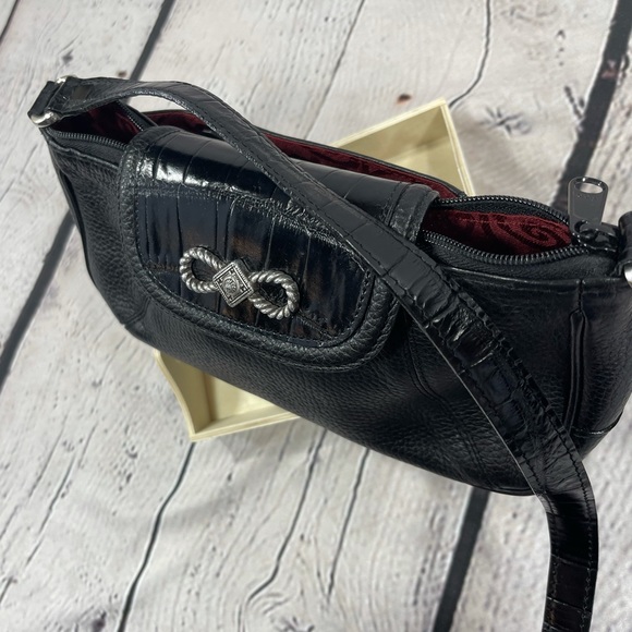 Brighton Leather Small Flap Bag - Picture 6 of 11